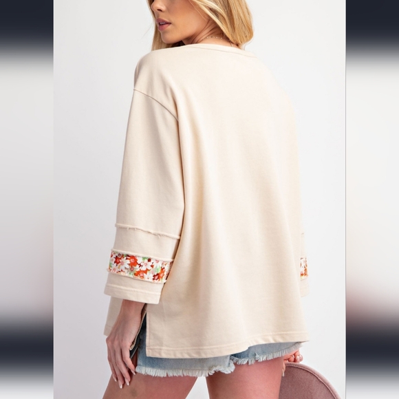 #121 Flower patch exposed seam - Picture 2 of 4